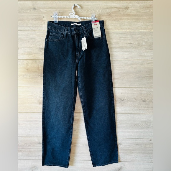 Levi's Women's 94 Baggy Jeans Black Size 27 x 31 - Picture 5 of 11